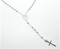 Halskette Dame in Weißgold COD315--